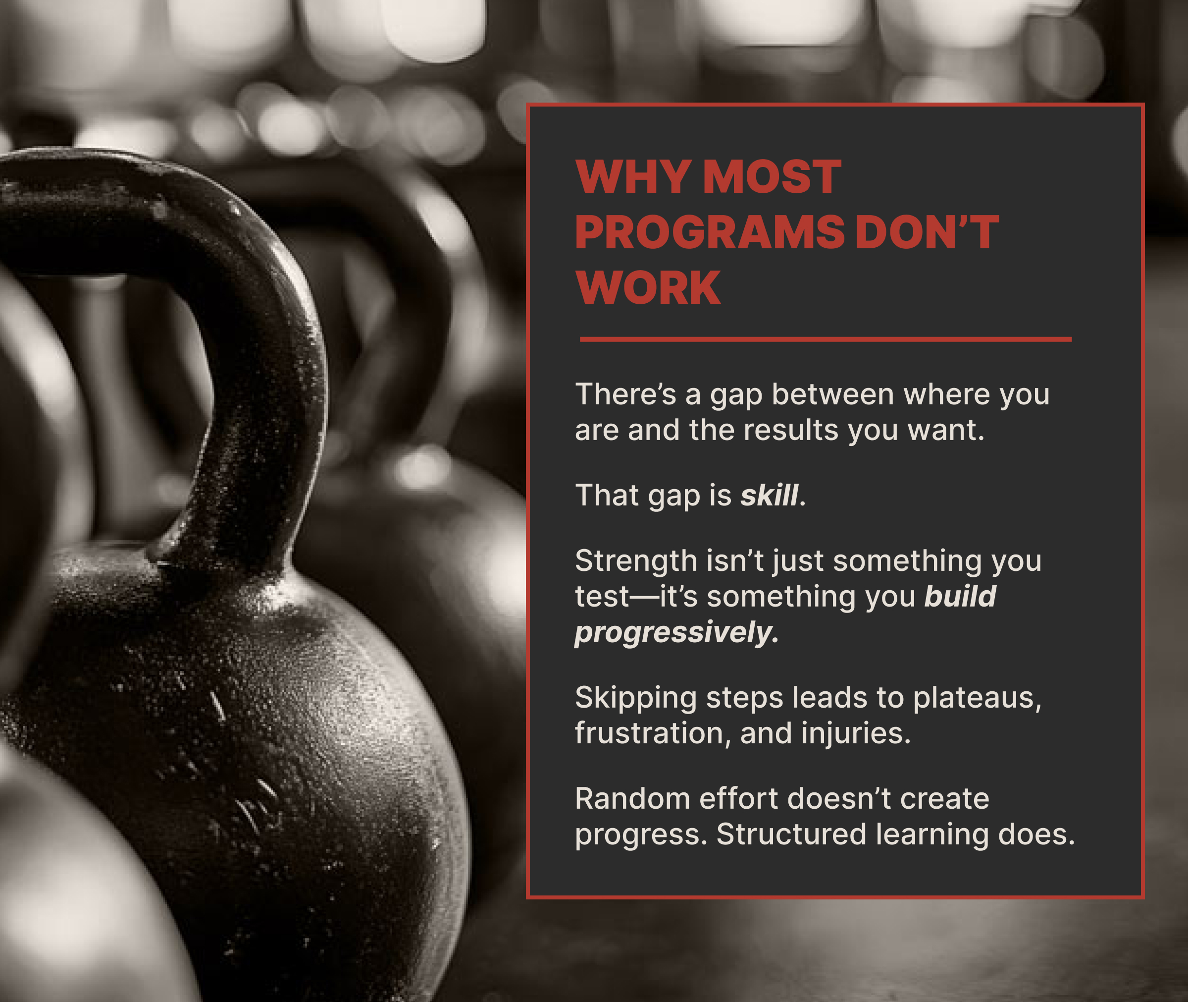 Why most programs don't work